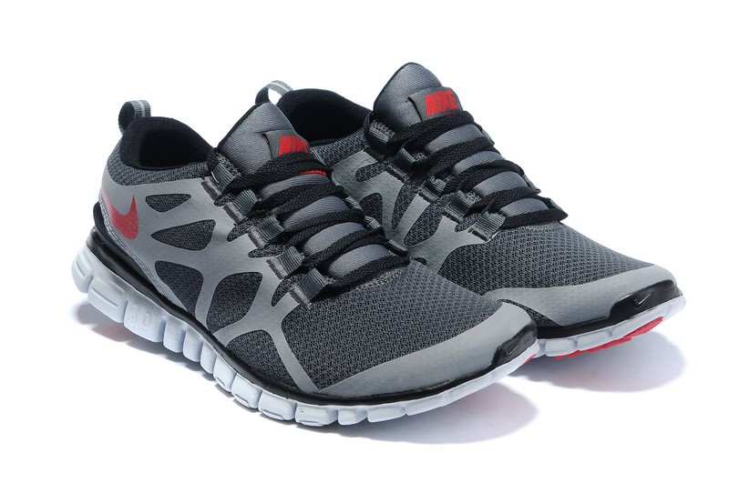Nike Free 3.0 V3 Mens Shoes black grey red